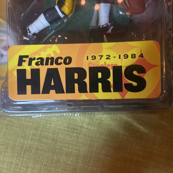 SEALED VARIANT 2005 McFarlane Legends NFL Pittsburgh Steelers Franco Harris #32 - Picture 5 of 10